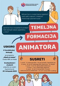 PRIJAVE - Temeljna formacija animatora 2023./24.